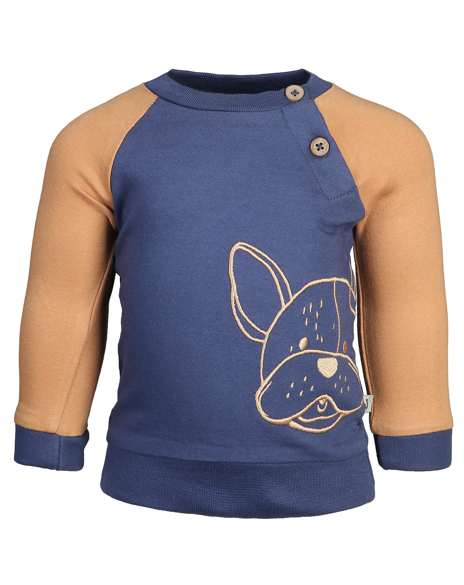 Sweatshirt I TALK FRENCHIE in indigo