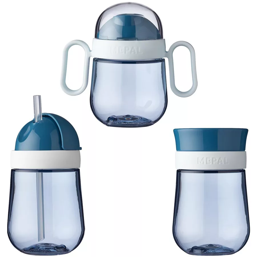 Mepal Trinklernbecher Mio 3er Set blau
