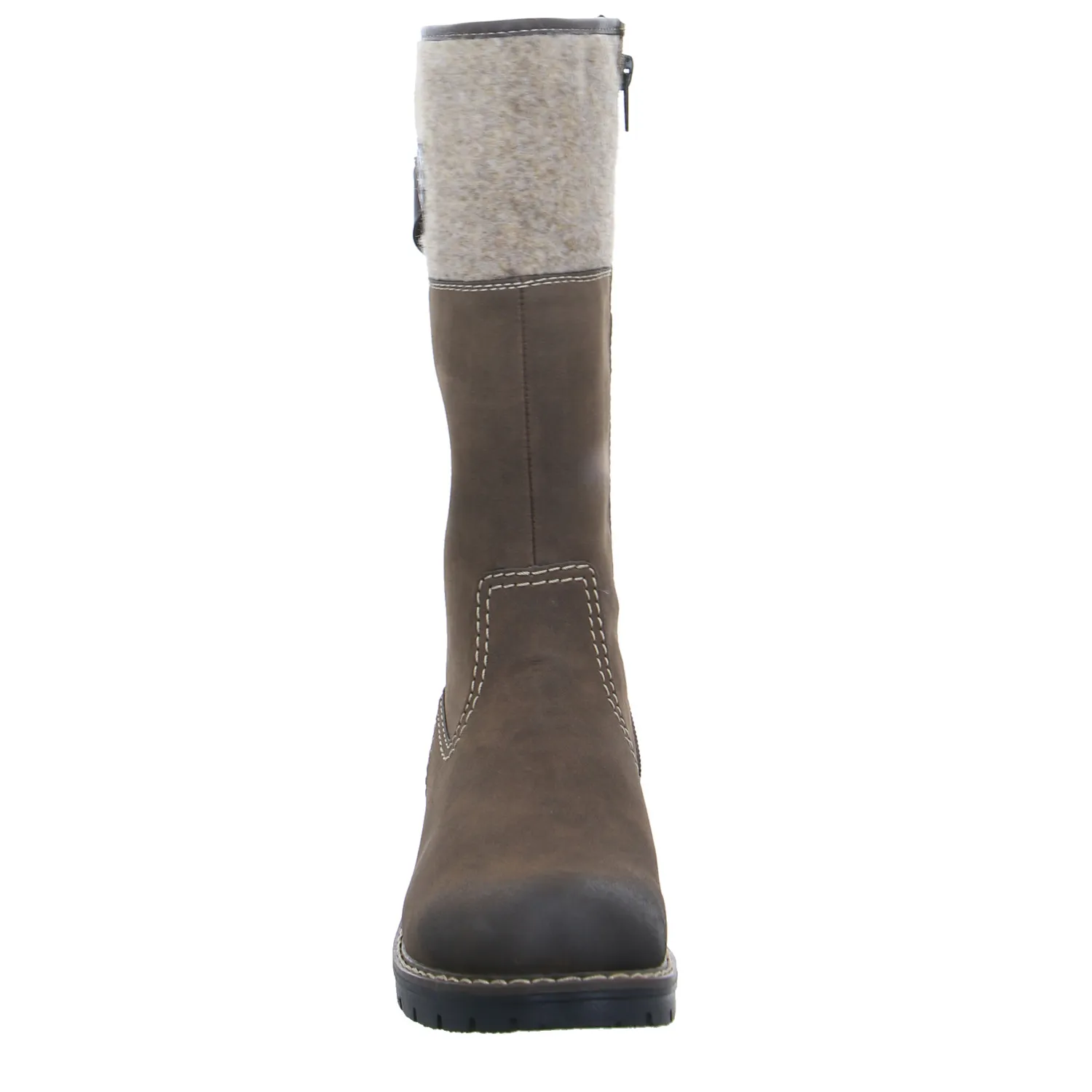 RIEKER Stiefel Braun Lederimitat  mit Rieker-TEX