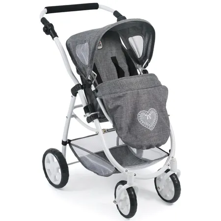 Bayer Chic 2000 3 in 1 Kombi EMOTION ALL IN, Jeans Grey