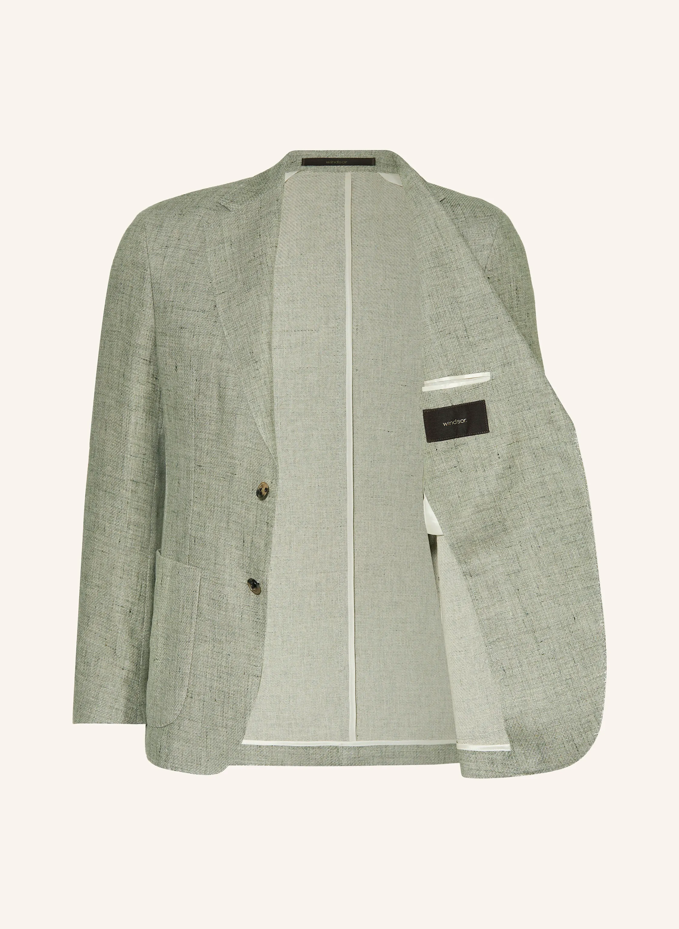 windsor. Sakko GIORNO Extra Slim Fit mit Leinen
