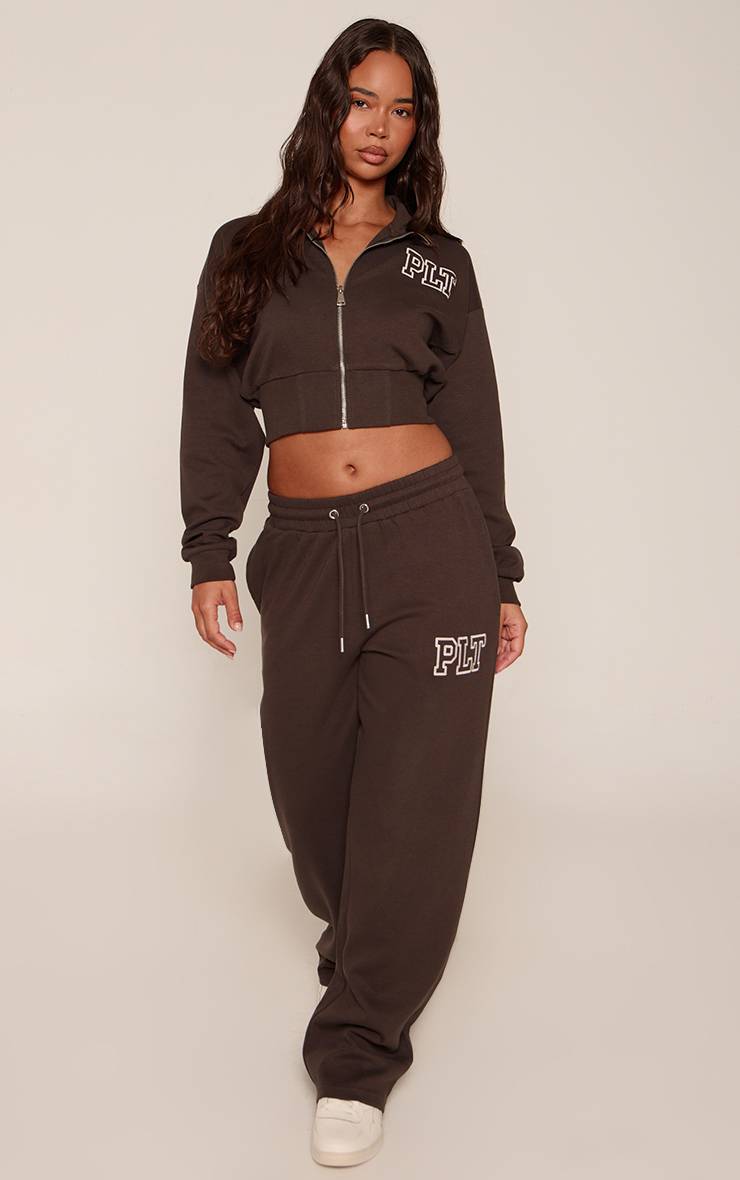 Chocolat Jogging Droit Plt