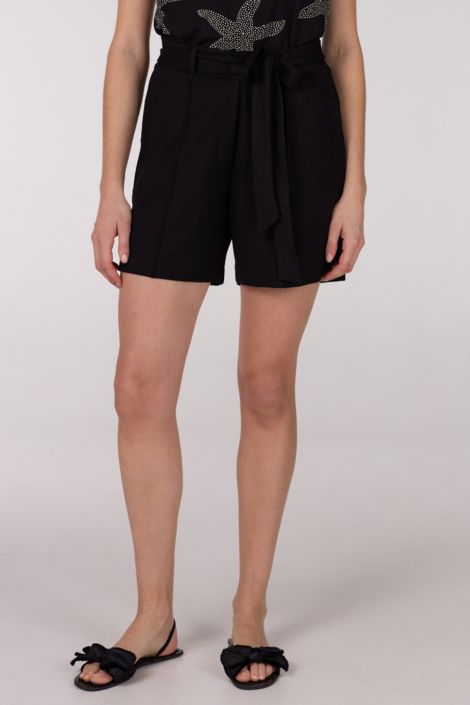 Juffrouw Jansen zwarte dames korte broek