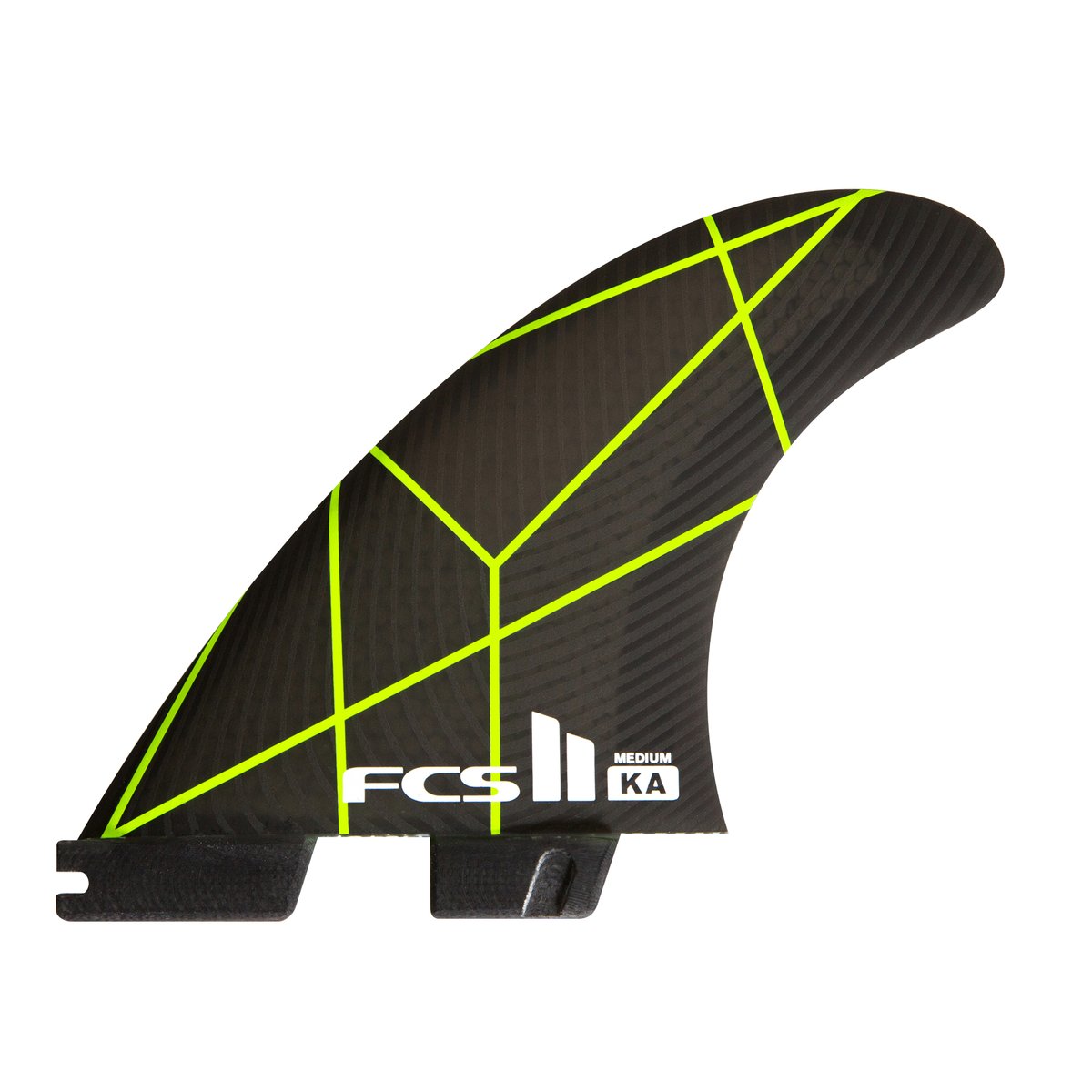 FCS FCS II KA PC Black/Acid - Grom  Thruster Fin