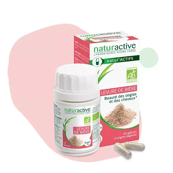 Levedura de Cerveja Orgânica Naturaactive - 60 Cápsulas Vegetais