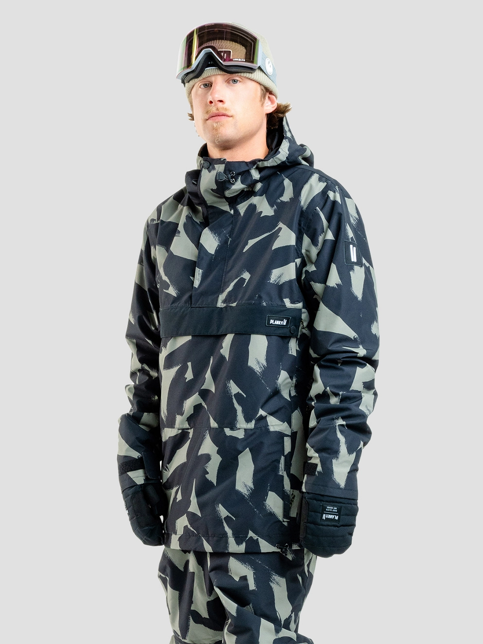 Planks Happy Days Anorak black