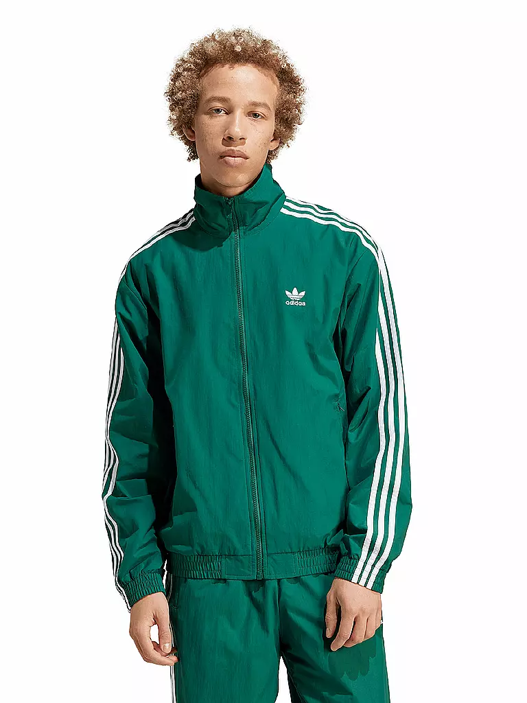 ADIDAS ORIGINALS Sweatjacke dunkelgrün