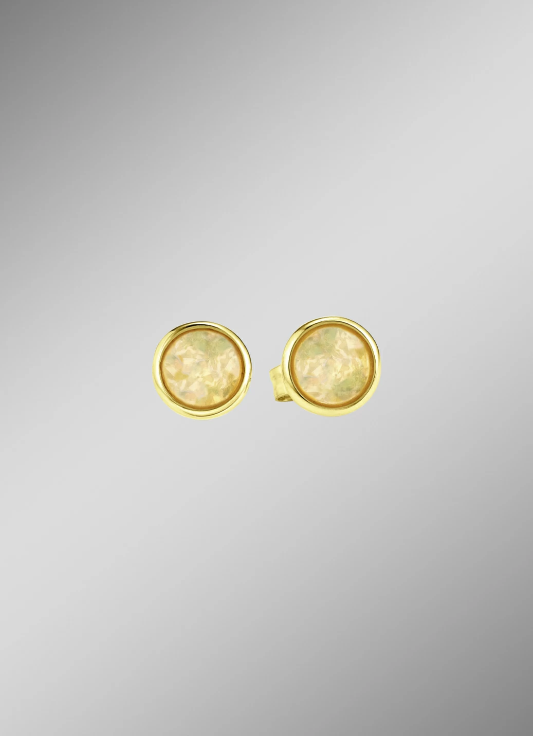 Ohrstecker mit echt Feueropal