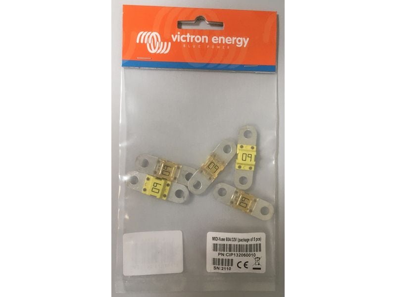 Victron Midi-Sicherungen 60A 5er Pack MIDI-Sicherung