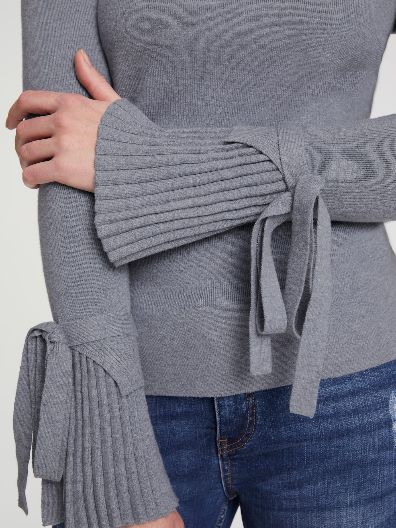 Pull tricot fin doux et agréable