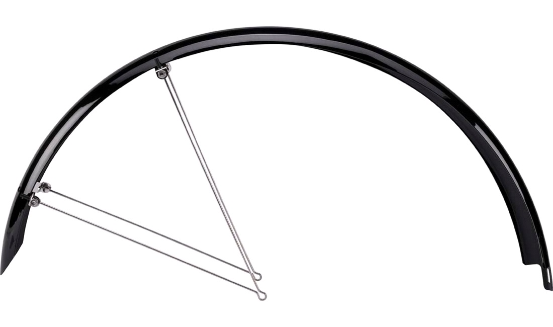 Skærmsæt 60mm bred sort 26