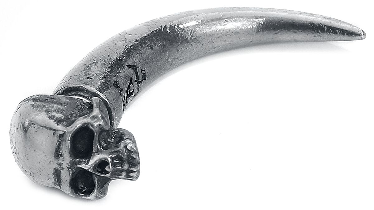Tomb Skull Horn | Alchemy Gothic Bijou d'oreille