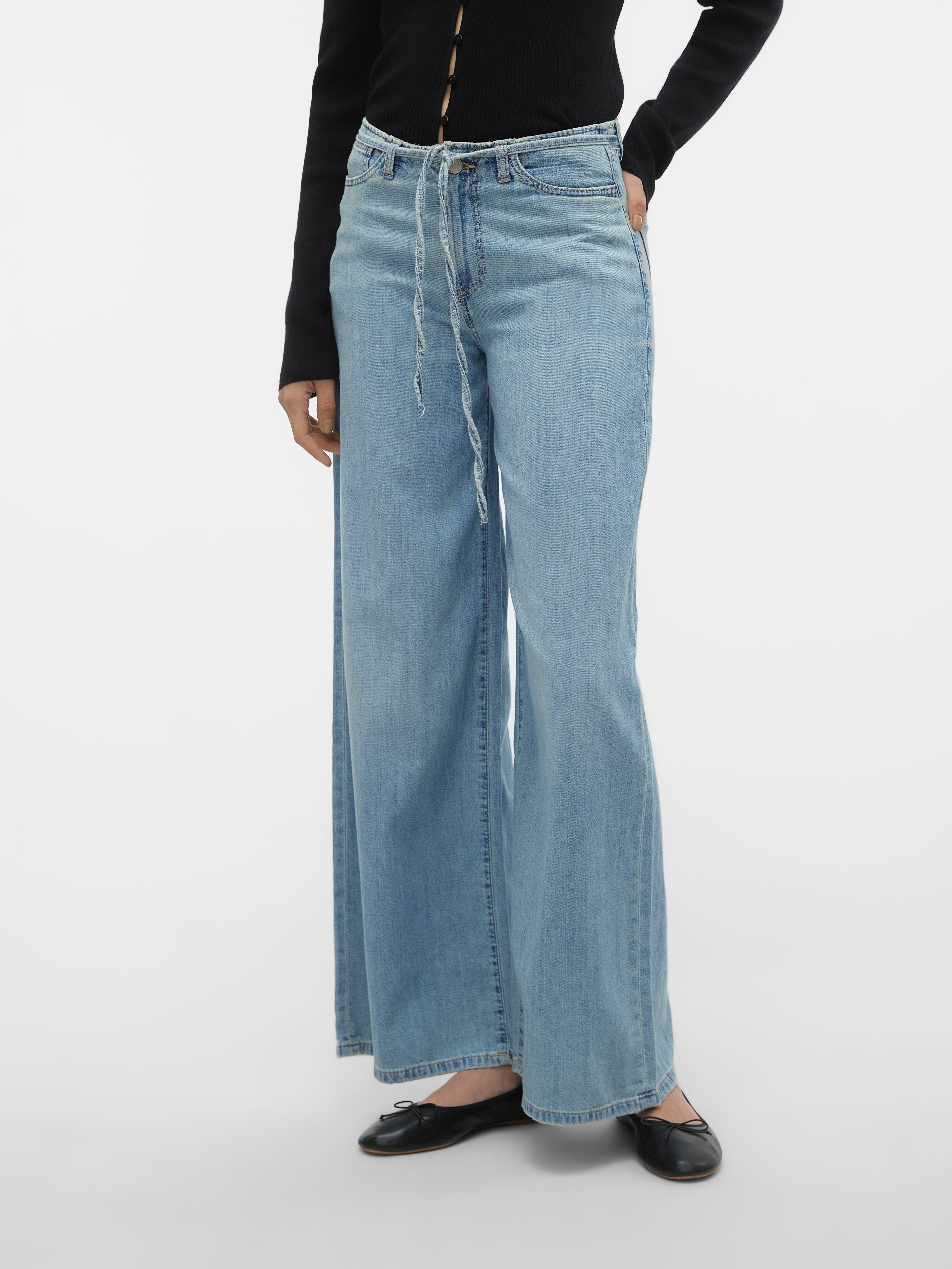 VMANNET Mid rise Wide fit Jeans