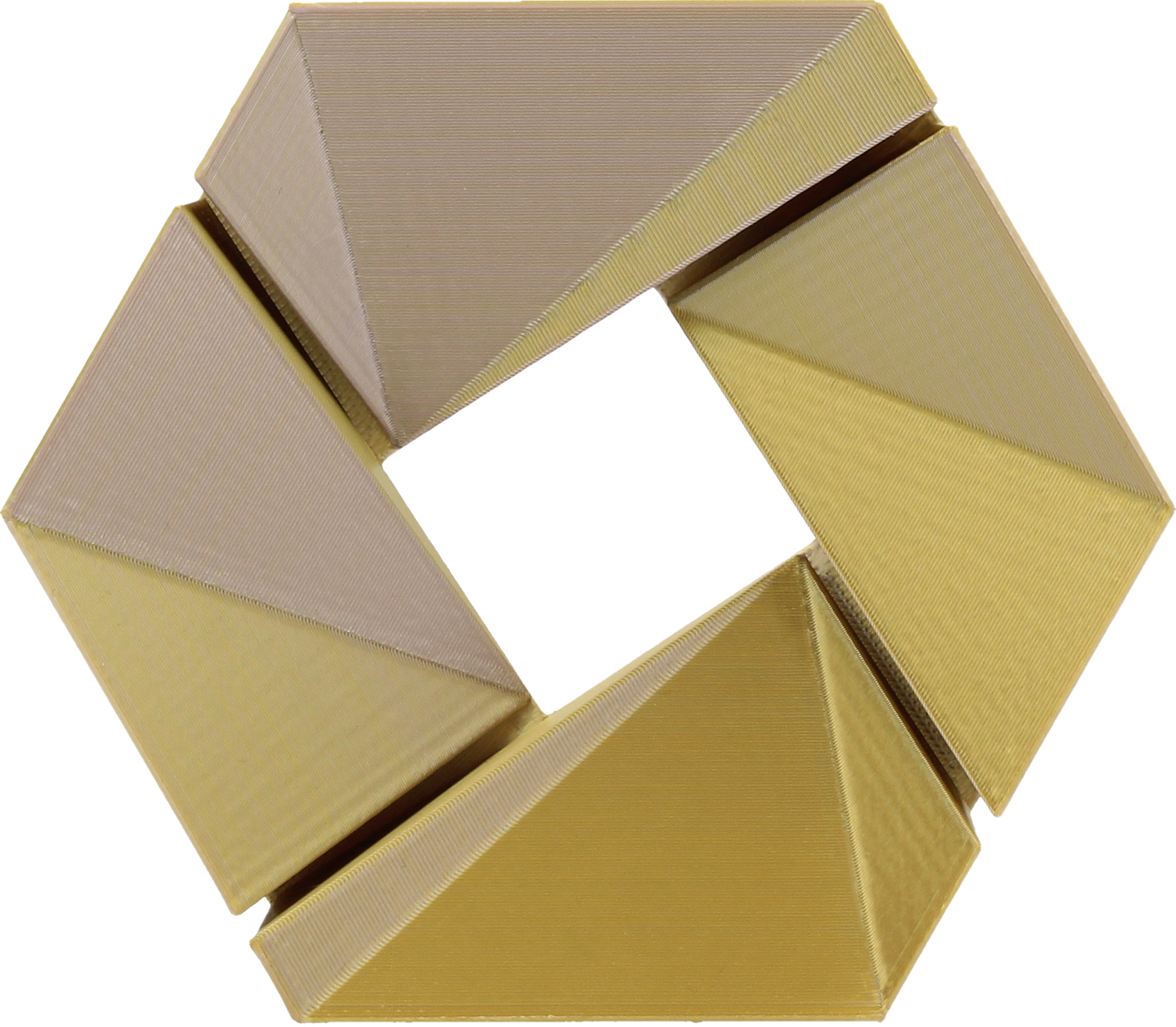 3DJAKE  magicPLA Golden Alloy, 1,75 mm / 1000 g    Zweifarbiges PLA-Filament für bunte Farbkreationen in Golden Alloy