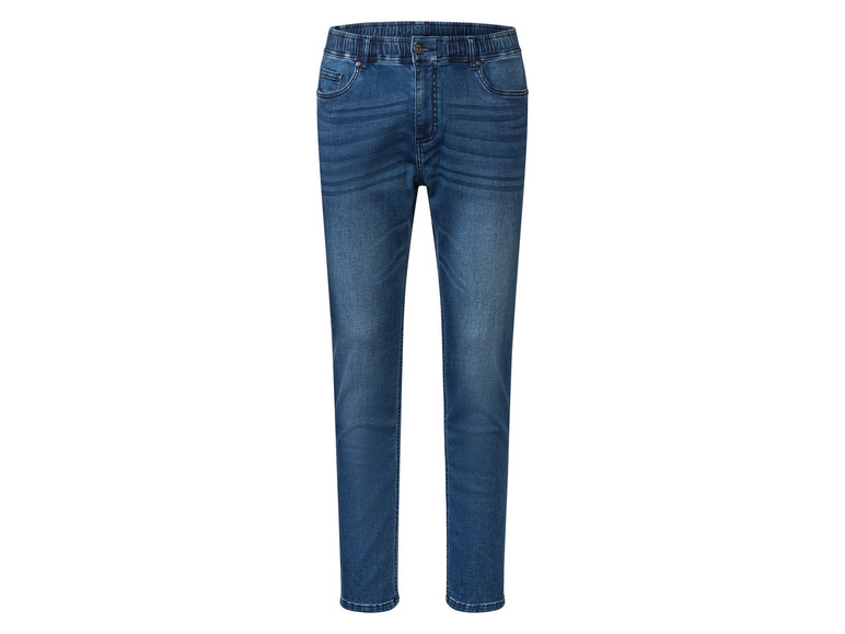 Heren denim jogger - Straight fit
