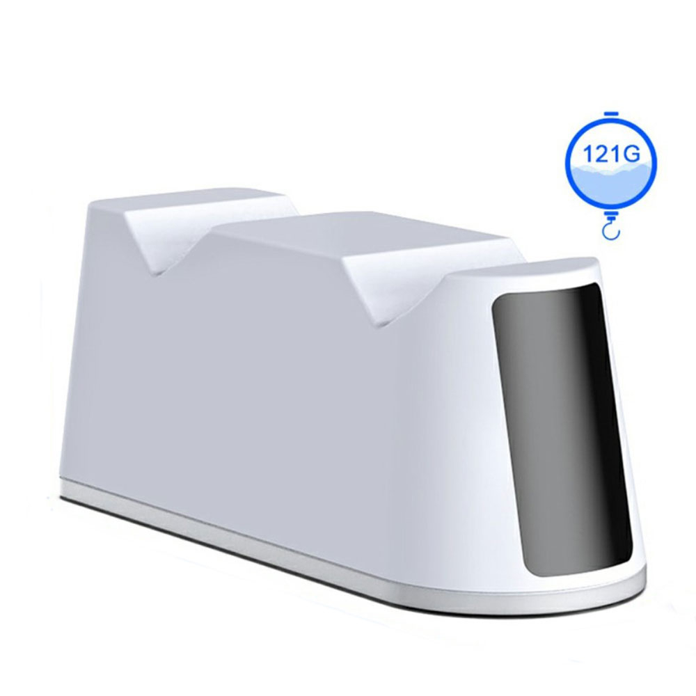 Sony PlayStation PS5 / PS5 Slim Controller Fast Charge Dual Ladestation Dockingstation mit LED Ladeanzeige - Weiss