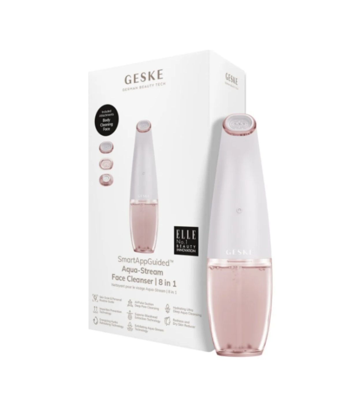 GESKE - Limpador Aqua-Stream Face Cleanser 8 in 1 - White Rose