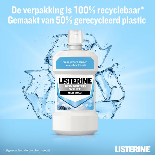 Listerine® Advanced White Mondspoeling 500 ML