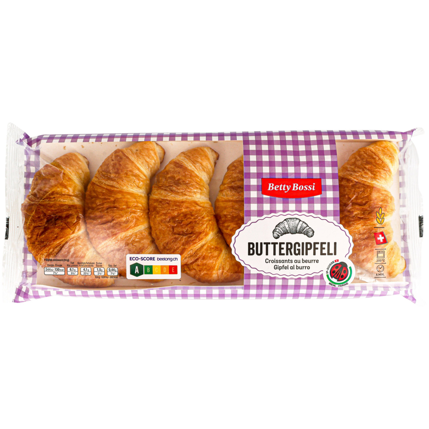 Betty Bossi Frischback Buttergipfel IP-Suisse