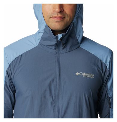 Veste Coupe-Vent Columbia Loop Trail II Bleu