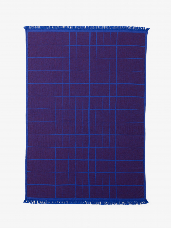 &tradition Untitled AP10 plaid 210x150 electric blue