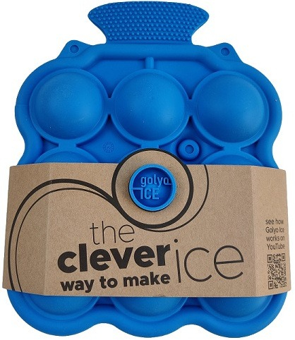 (9-fach) 3D Silikon Eiswürfel Form DIY Ice Cube Tray mit Deckel für Cocktails / Whisky / Softgetränke - Kugel