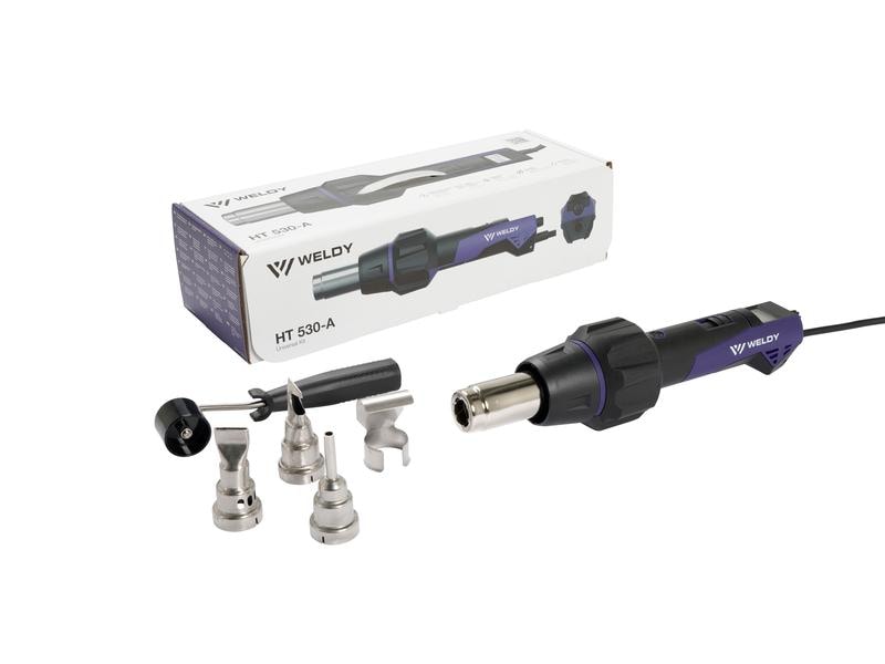 Weldy Heissluftgebläse HT 530-A Universal Set Set zur universellen Kunststoffbearbeitung