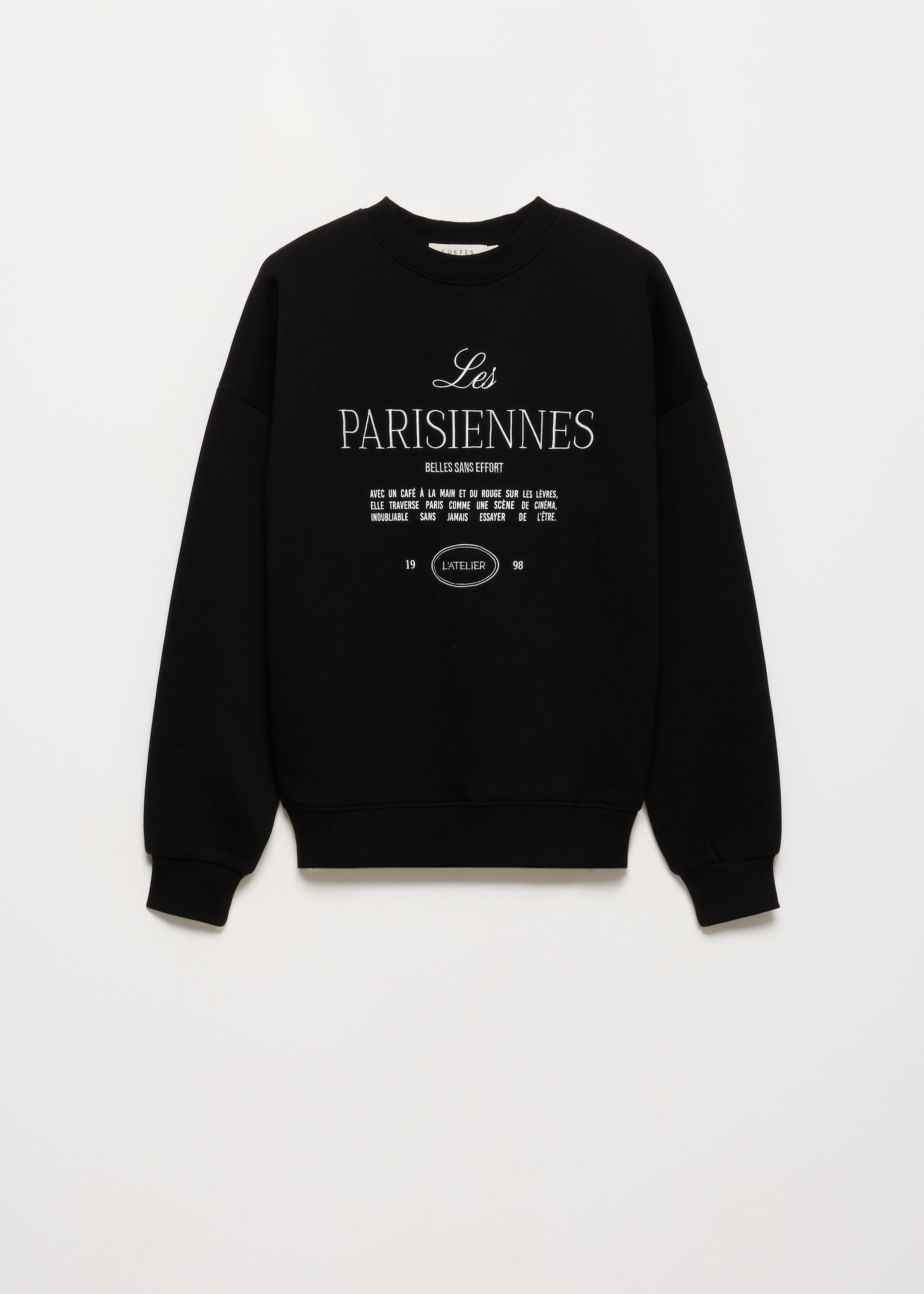 Sweater met borduurwerk