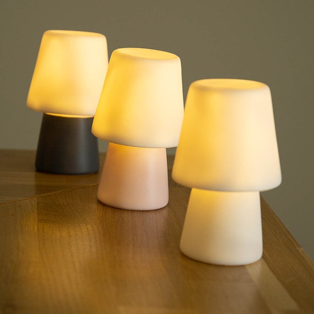 LED Mini Oplaadbare Tafellamp in Roze 0,5W 110lm
