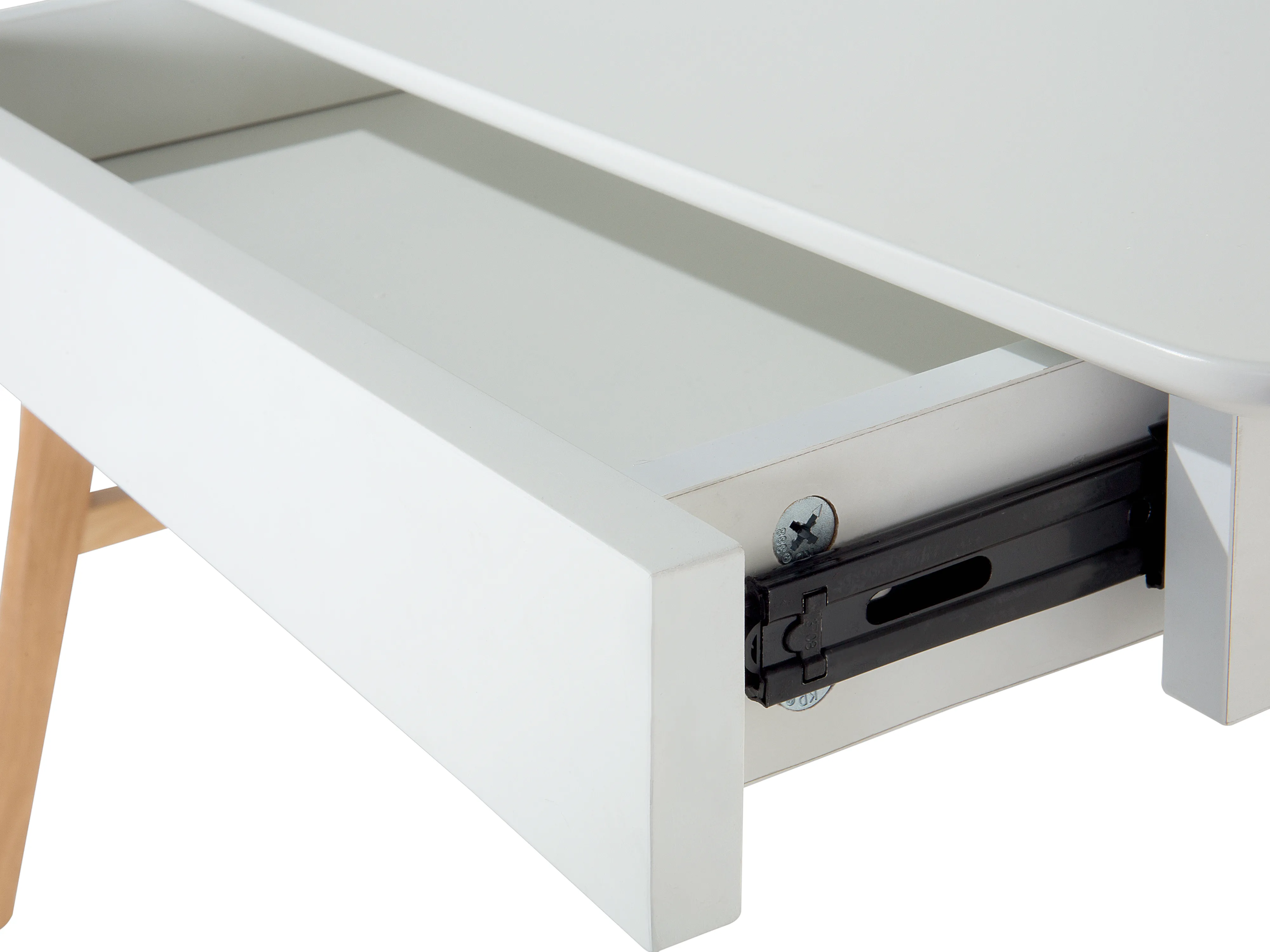Bureau SHESLAY Wit 120 cm 70 cm met lades
