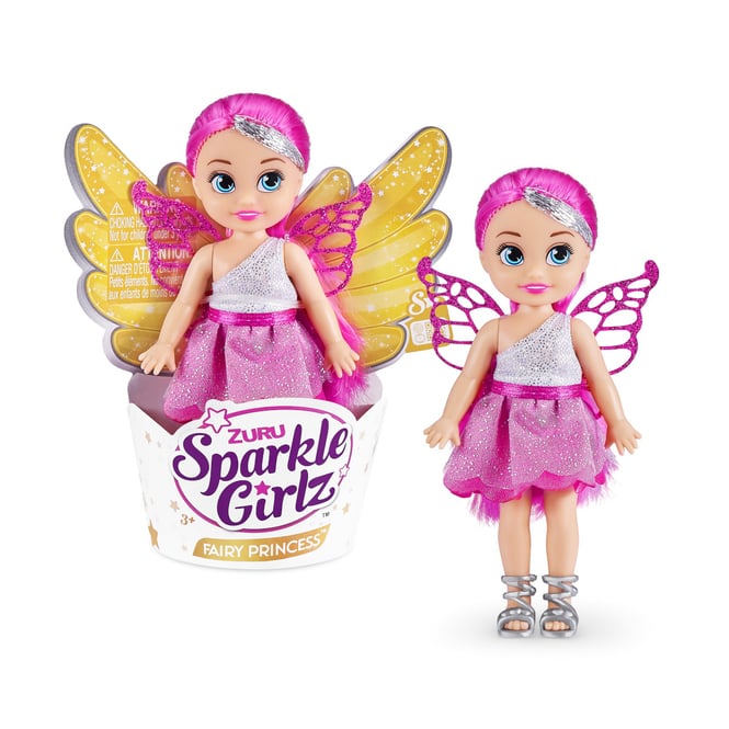 Sparkle Girlz - Fee - Cupcake - pinkfarbenes Kleid