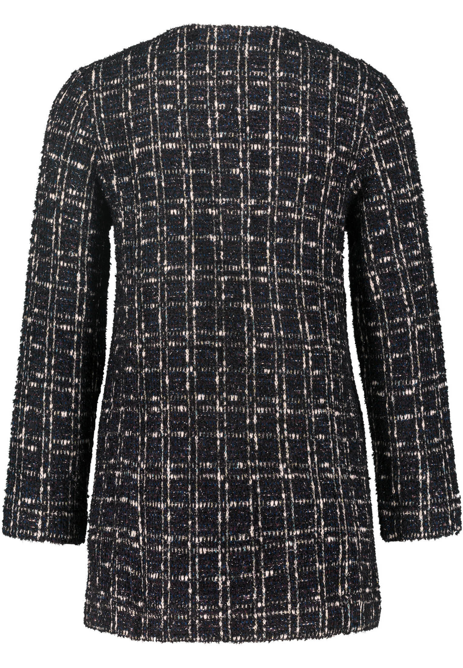 zero| Damen Sweatjacke mit Knöpfen