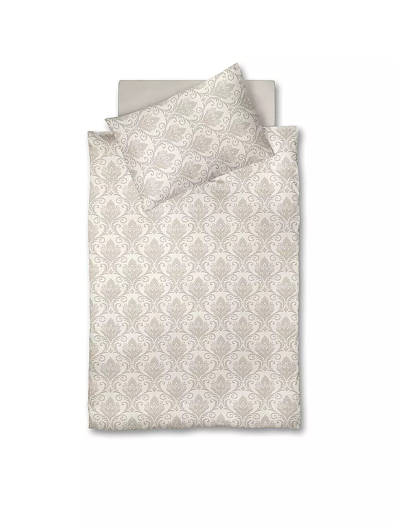 FLEURESSE Tencel Bettwäsche LUXURY JAQUARD 70x90cm / 140x200cm Sandstone camel
