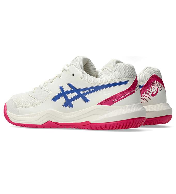 ASICS GEL-DEDICATE 8 GS 1044A077 CREAM-DARK-COBALT