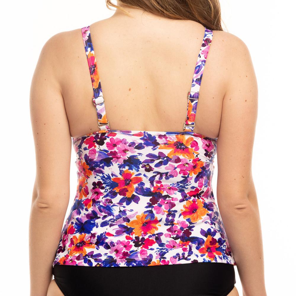 Sun project Maillot de Bain Tankini Mauve/Fleurs Femme Sun Project 2587