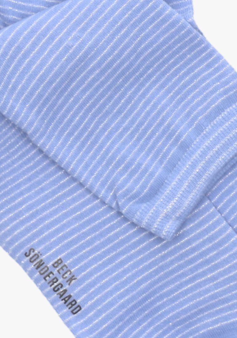 BECKSONDERGAARD blauwe becksondergaard sokken dover stripe sock