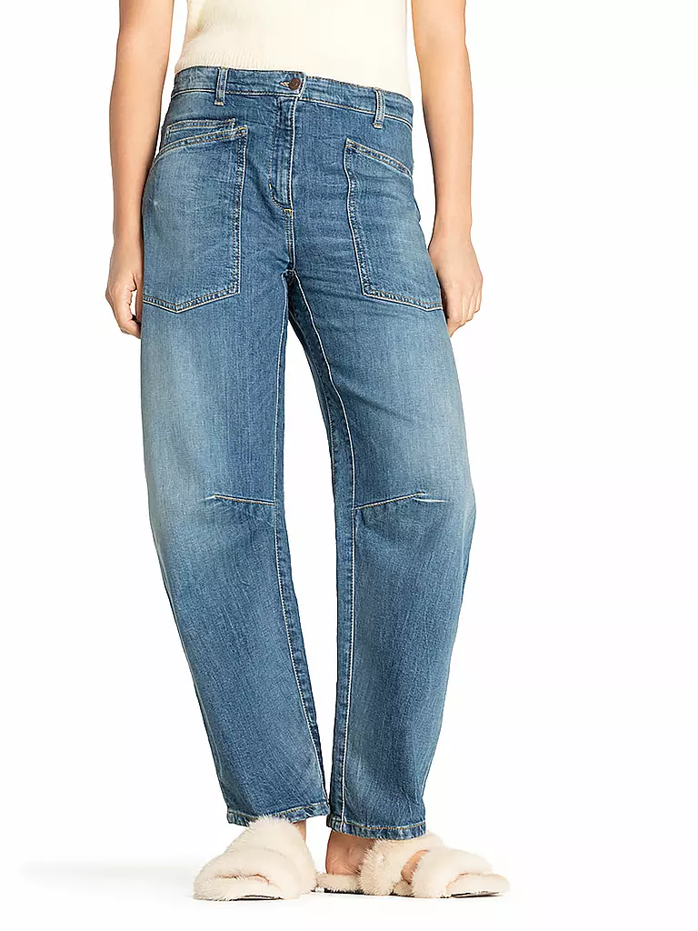 CAMBIO Jeans Balloon Fit OCEAN blau