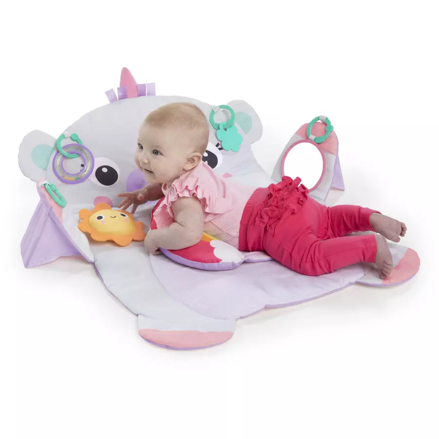 Bright Starts Tummy Time Prop & Play™ Einhorn Aktivitätsmatte
