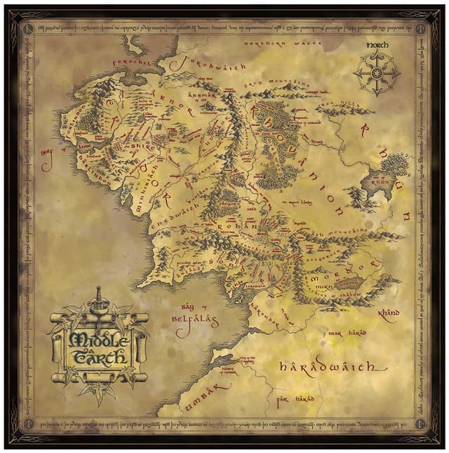 Noble Collection Ringenes Herre-puslespil (Middle-Earth)