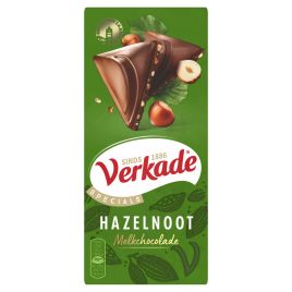 Verkade hazelnoot reep