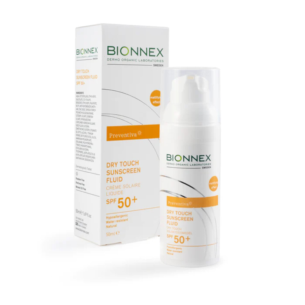 Bionnex Preventia Dry Touch Zonnebrand Fluide SPF 50+50 ml