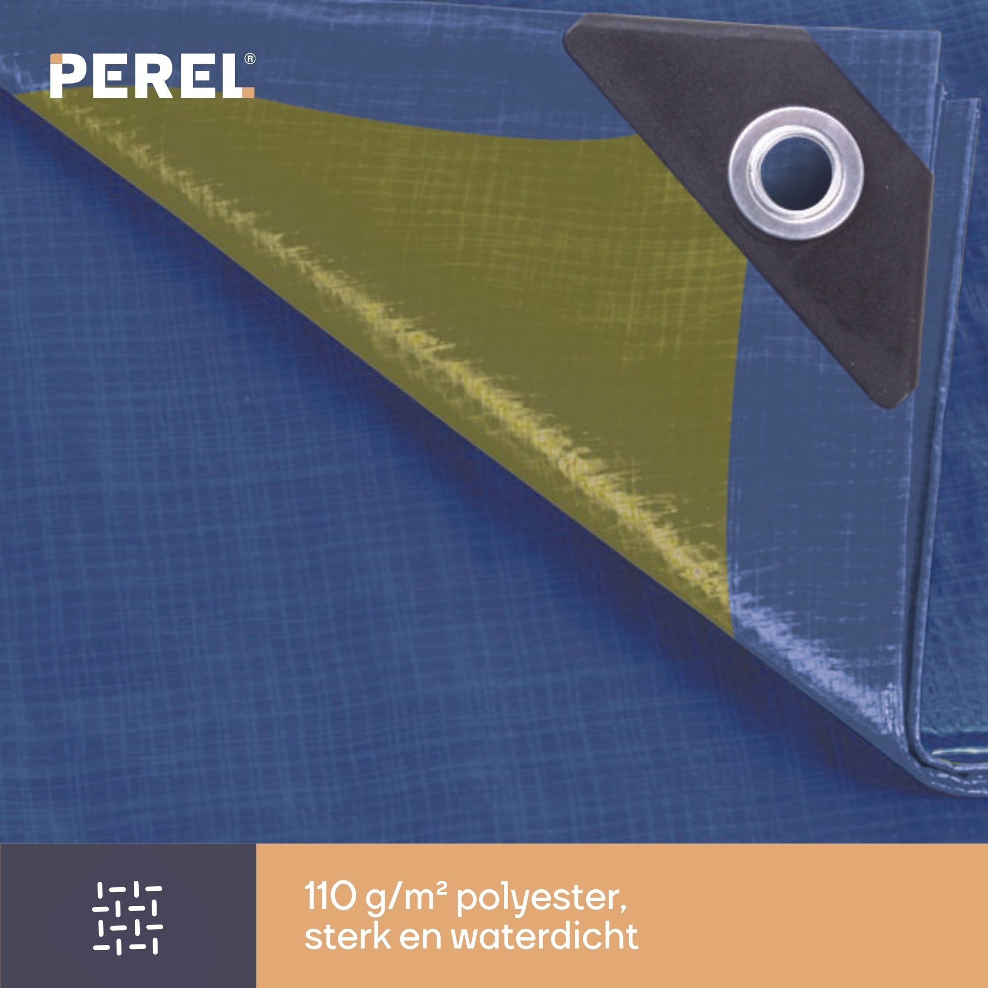 Perel 110 g/m2 grondzeil - 600 x 1000  cm