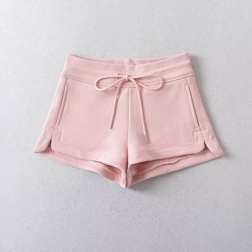 Morhan - Effen joggingbroek met trekkoord in de taille