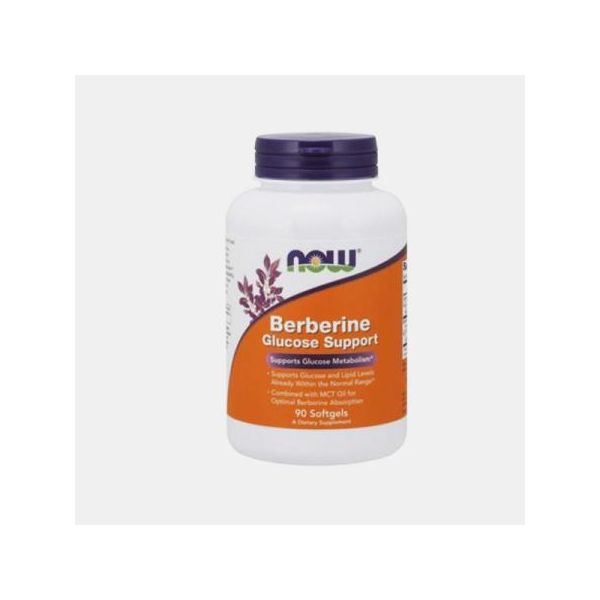 Now Berberine Glucose Support 90 Cápsulas