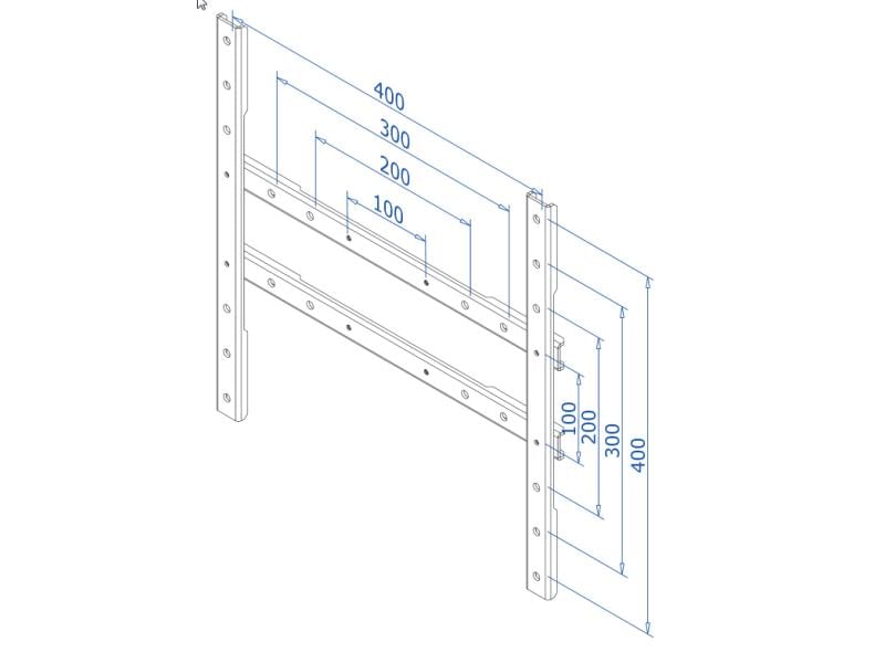 NEOMOUNTS VESA-Platte FPMA-VESA425 FPMA-VESA425