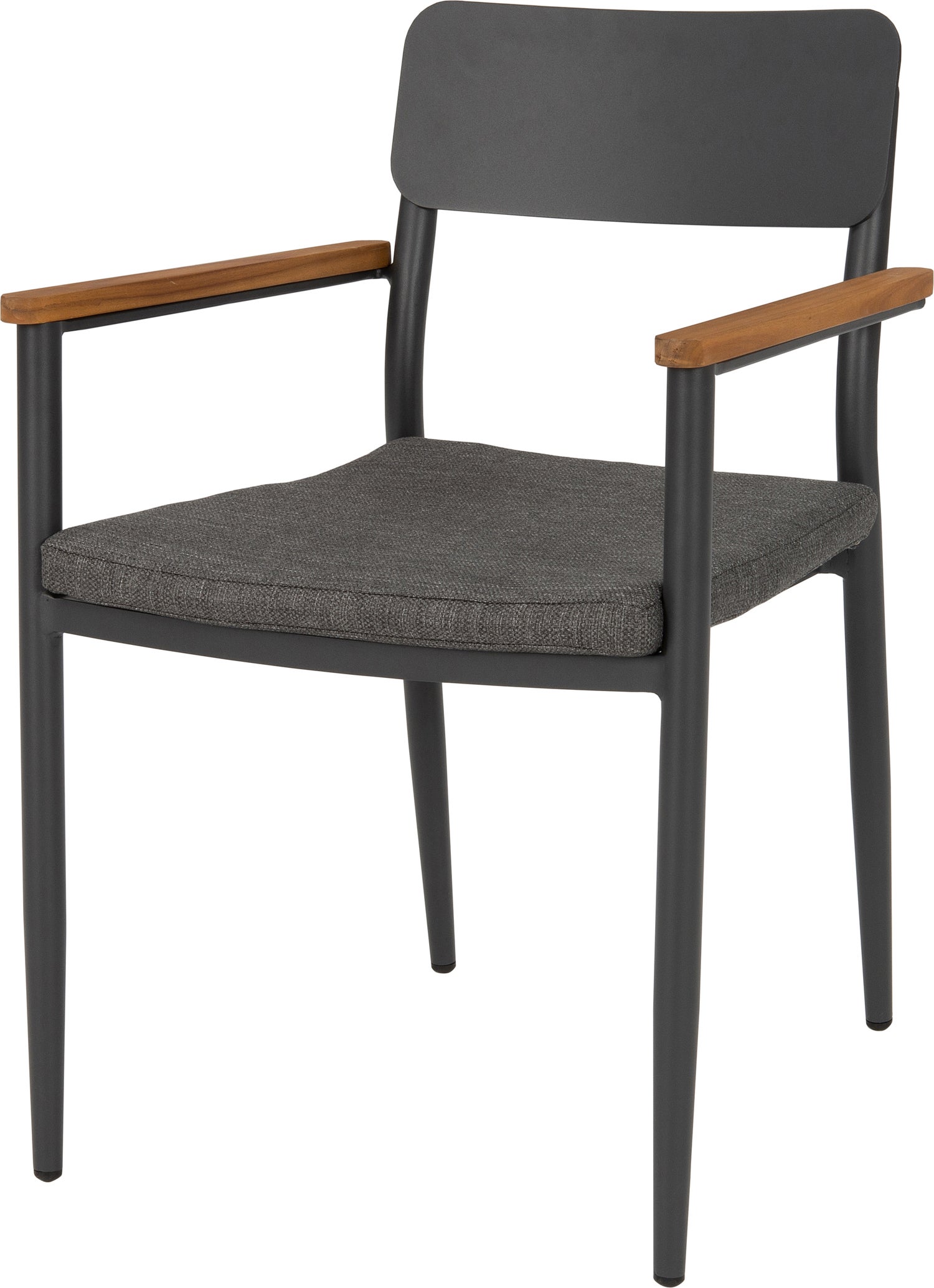 Intratuin 4-zits diningset Suze aluminium grijs