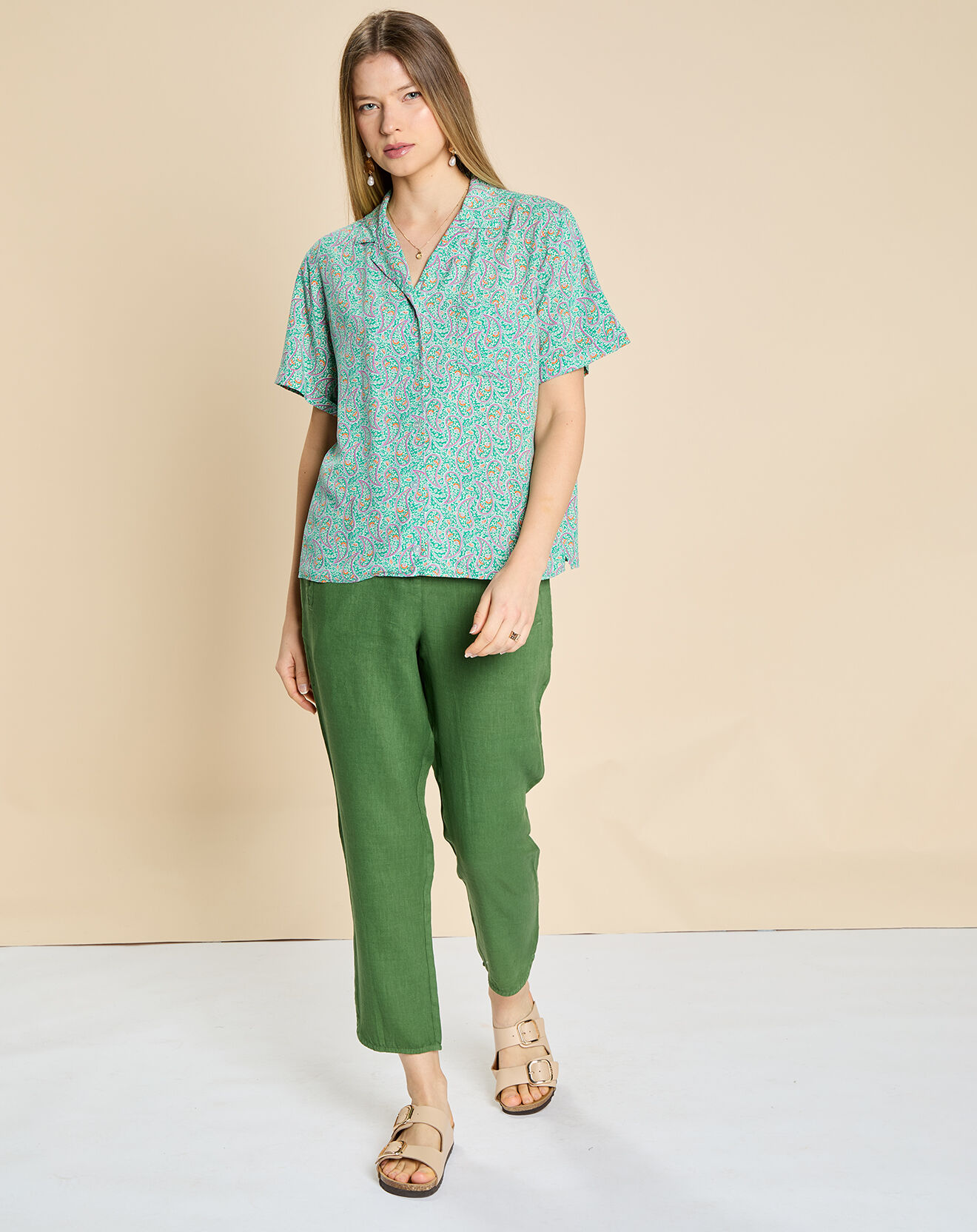 Harris Wilson Chemise Estelle imprimée cachemire multicolore