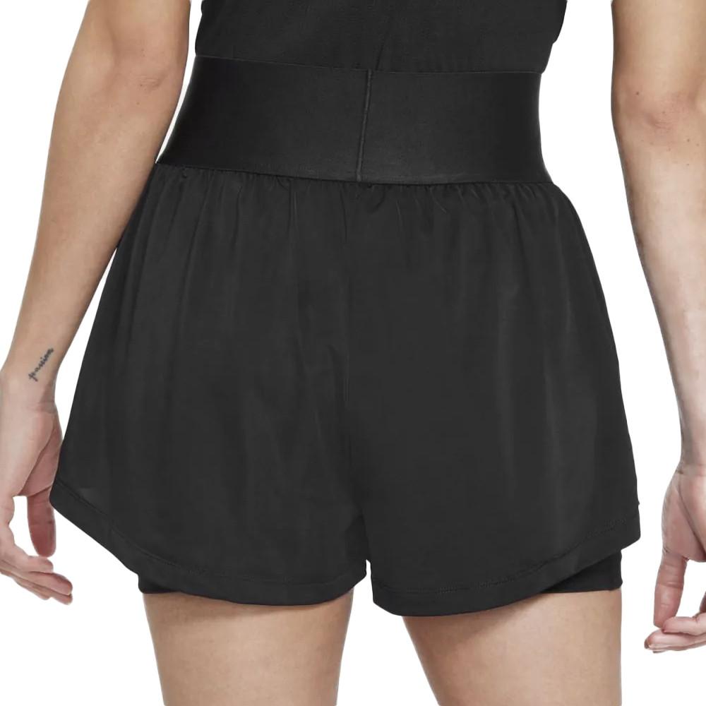 Nike Short de Tennis Noir Femme Nike