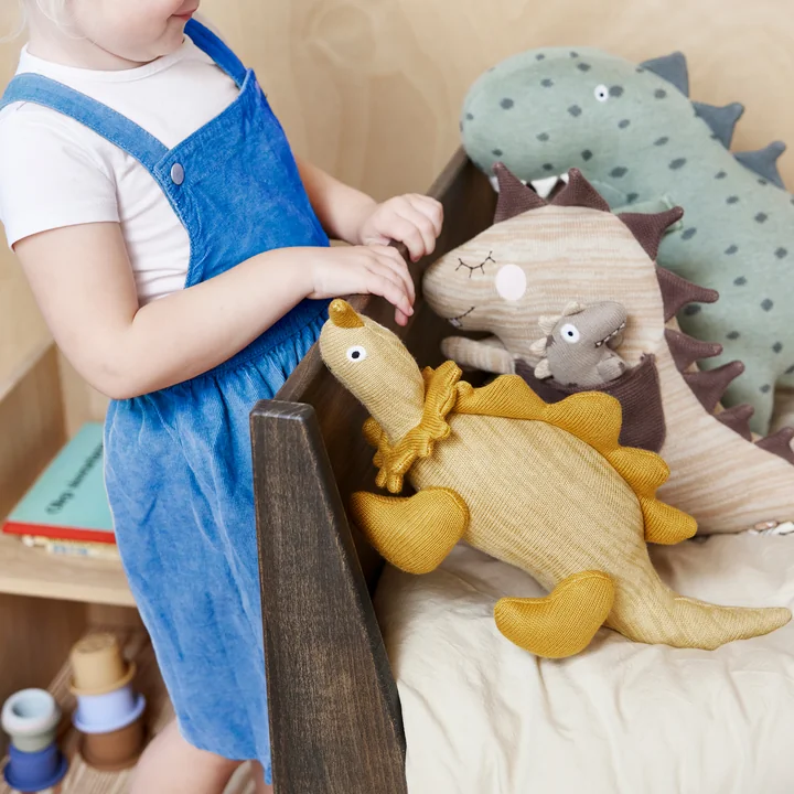 OYOY - Strick-Kuscheltier, Dinosaurier Billy