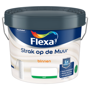 Flexa Strak op de Muur mat 2,5 liter
